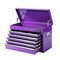 9 Drawer Tool Chest Steel Storage Cabinet Workshop Organizer Purple