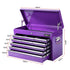 9 Drawer Tool Chest Steel Storage Cabinet Workshop Organizer Purple