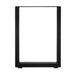 Table Legs X2 Metal Rectangle DIY 40x30cm