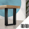 4X Steel Table Legs 40cm Industrial Bench Furniture Legs Black