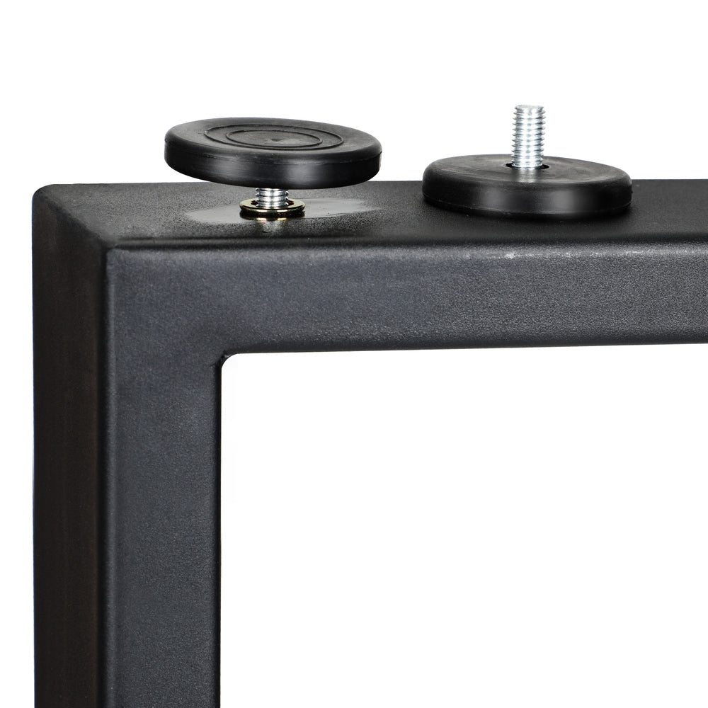 8X Coffee Dining Table Legs Steel Industrial 71x50CM