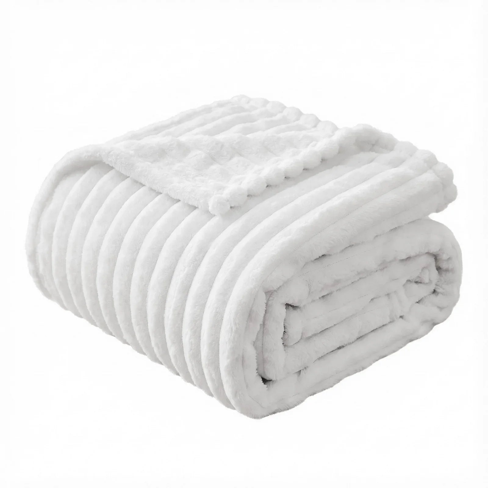 127x152cm Throw Blanket Fleece Soft Lightweight Cozy Sofa Couch Bed Throw