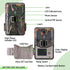 4K WiFi Trail Camera 48MP 0.2s Trigger Game Camera Camo