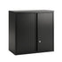 Steel Tool Cabinet Wall Mount Adjustable Shelf Garage Storage Lockable Black