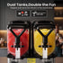 NORDA Slushie Machine 2 x 4L Dual Tank Frozen Drink Maker 5 Modes Milkshake