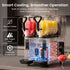 NORDA Slushie Machine 2 x 4L Dual Tank Frozen Drink Maker 5 Modes Milkshake
