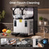 NORDA Slushie Machine 2 x 4L Dual Tank Frozen Drink Maker 5 Modes Milkshake