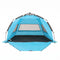 Beach Tent 3-4 Person Pop Up Sun Shade UPF 50 Automatic Outdoor Blue