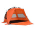 Beach Tent 3-4 Person Pop Up Sun Shade UPF 50 Automatic Outdoor Orange