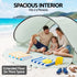 Weisshorn Pop Up Beach Tent UPF 50+ Sun Shade Shelter 2-3 Person Camping