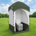 20L Portable Camping Toilet Shower Tent Changing Room Outdoor Loo Set