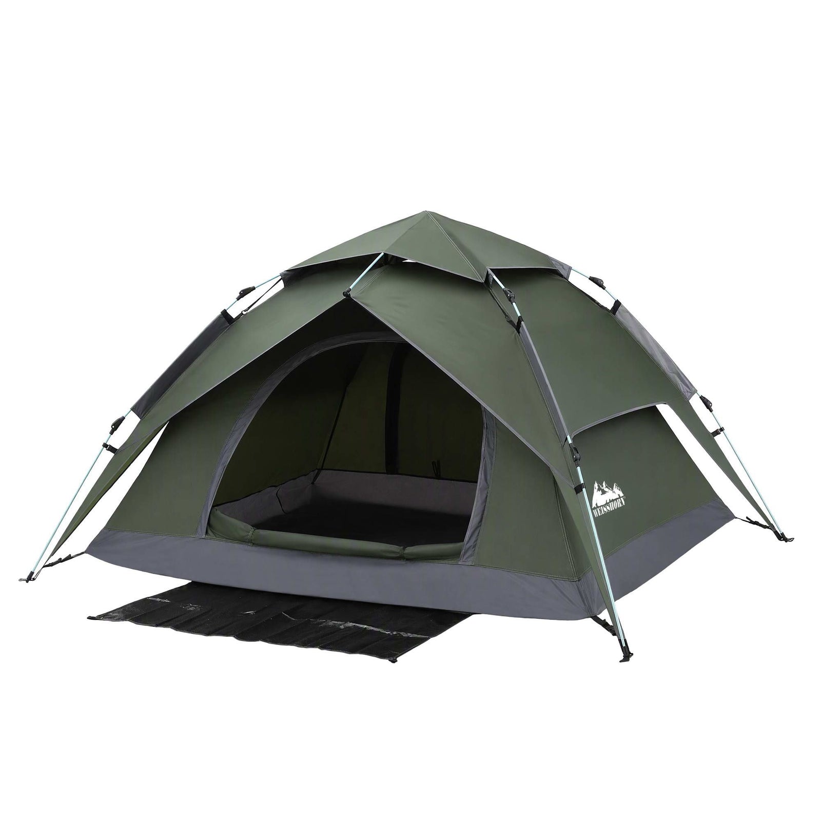 2 Person Camping Tent Automatic Pop Up Water Repellent Shade Outdoor