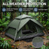 2 Person Camping Tent Automatic Pop Up Water Repellent Shade Outdoor