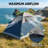 2 Person Camping Dome Tent Lightweight Waterproof Outdoor Hiking