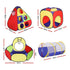 Kids Play Tent Pop Up Teepee Playhouse Ball Pit Crawl Tunnel Basketball Hoop