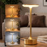 Artiss Gold Touch Table Lamp, Warm to Cool White LED, Dimmable 3000-6000K 24 LEDs, Type-C