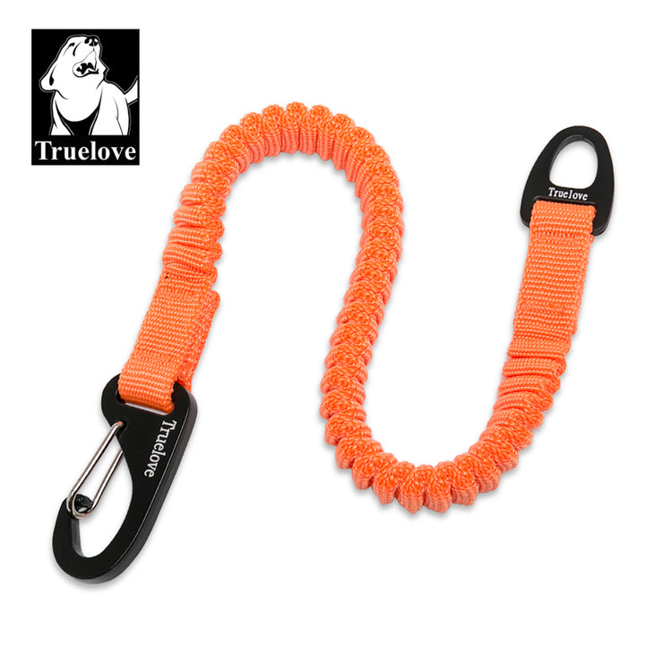 True Love Bungee Leash Extension - Orange, M-1962324861737111552