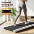 Treadmill Electric Walking Pad Under Desk Home Gym Fitness 360mm White