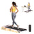 3 in 1 Walking Pad Treadmill 12% Incline Under Desk Treadmills for Home Gym With 38cm Wide Belt Pink
