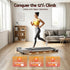 Everfit 3 in 1 Walking Pad Treadmill 12% Incline Under Desk Treadmills for Home Gym With 38cm Wide Belt Silver