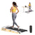 3 in 1 Walking Pad Treadmill 12% Incline Under Desk Treadmills for Home Gym With 38cm Wide Belt White