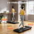 2-in-1 Foldable Walking Pad Treadmill Under Desk 3.0HP APP Control