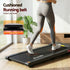 Walking Pad Treadmill 2 in 1 Foldable Under Desk for Home Gym With 38cm Belt With APP