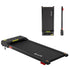 Treadmill Electric Walking Pad Incline Under Desk Home Gym 380mm Black