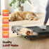 Treadmill Electric Walking Pad Incline Under Desk Home Gym 380mm Black