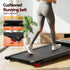 Treadmill Electric Walking Pad Incline Under Desk Home Gym 380mm Black