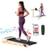 Treadmill Electric Walking Pad Incline Under Desk Home Gym 380mm White