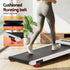 Treadmill Electric Walking Pad Incline Under Desk Home Gym 380mm White