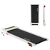 Treadmill Electric Walking Pad Incline Under Desk Home Gym 380mm White