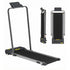 Everfit 2 in 1 Treadmill Electric Walking Pad Under Desk Home Gym Fitness 380mm Grey