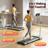 3‑in‑1 Walking Pad Treadmill – 12% Incline, Foldable Under‑Desk, APP Control