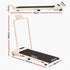 Everfit 3-in-1 Walking Pad Treadmill 12% Incline Under Desk Home 38cm Beige