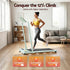 Everfit 3-in-1 Walking Pad Treadmill 12% Incline Under Desk Home 38cm Green