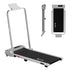 Everfit 3 in 1 Walking Pad Treadmill 12% Incline Foldable Under Desk Treadmills for Home Gym With 38cm Wide Belt Silver