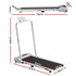 Everfit 3 in 1 Walking Pad Treadmill 12% Incline Foldable Under Desk Treadmills for Home Gym With 38cm Wide Belt White