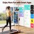 3 in 1 Walking Pad Treadmill 12% Incline Under Desk Treadmills for Home Gym With 38cm Wide Belt APP Control