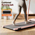3 in 1 Walking Pad Treadmill 12% Incline Under Desk Treadmills for Home Gym With 38cm Wide Belt APP Control