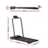 Everfit Treadmill Electric Walking Pad Incline Under Desk 380mm Black