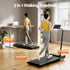Treadmill Electric Walking Pad Incline Under Desk 380mm Black