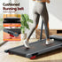 Treadmill Electric Walking Pad Incline Under Desk 380mm Grey