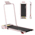 Treadmill Electric Walking Pad Incline Under Desk 380mm Pink