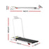 Treadmill Electric Walking Pad Incline Under Desk 380mm White