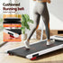 Treadmill Electric Walking Pad Incline Under Desk 380mm White