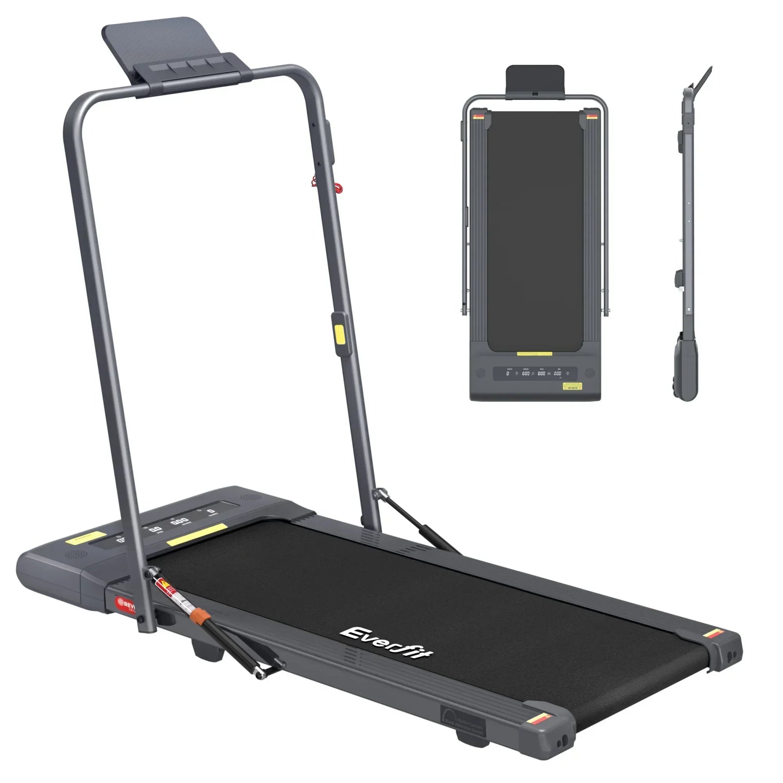 Treadmill Electric Walking Pad Under Desk Home Gym Fitness 400mm Grey