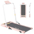 Everfit 2 in 1 Treadmill Electric Walking Pad Under Desk Home Gym Fitness 400mm Pink