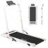 Treadmill Electric Walking Pad Under Desk Home Gym Fitness 400mm White